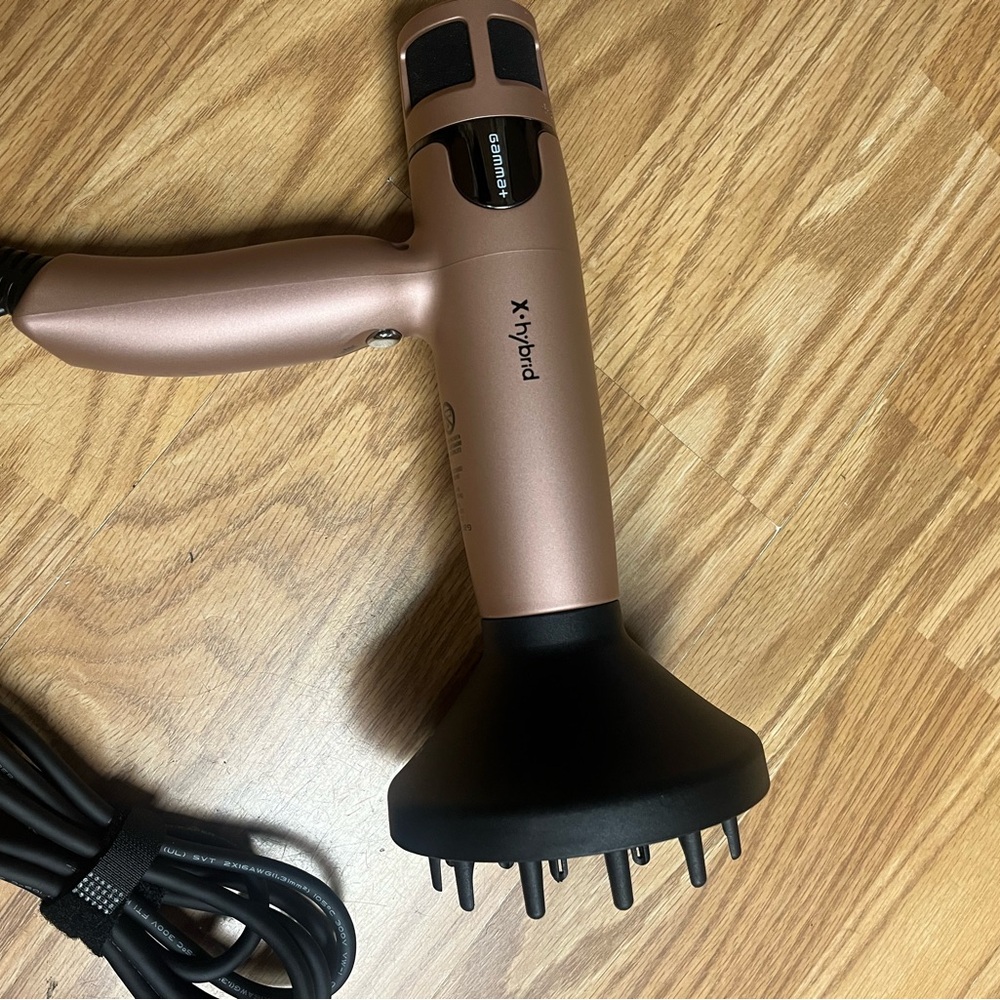 Hybrid & company Rose Gold Hair Dryer with Diffuser